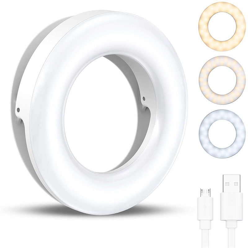 Photography Lighting Overhead - Draagbare LED Clip Ring Licht 40
