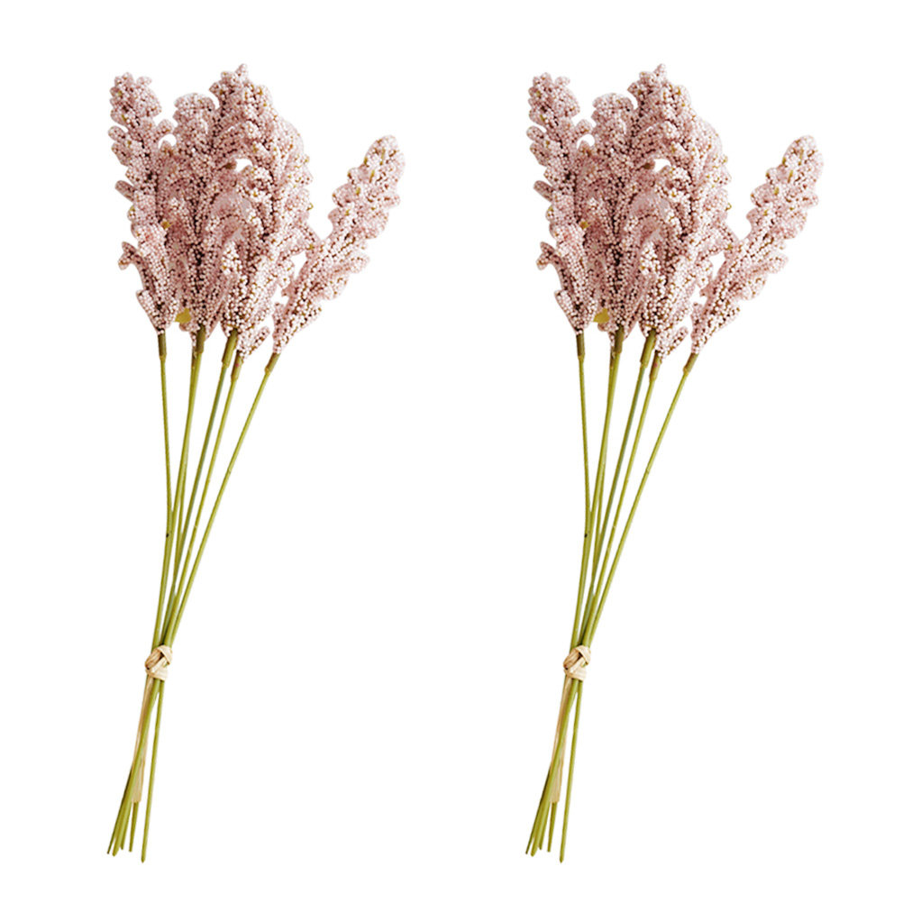 Photography Lighting Simulator Free - 2 Lichtroze Kunstmatige Graankorrel Bloemtakken Realistische