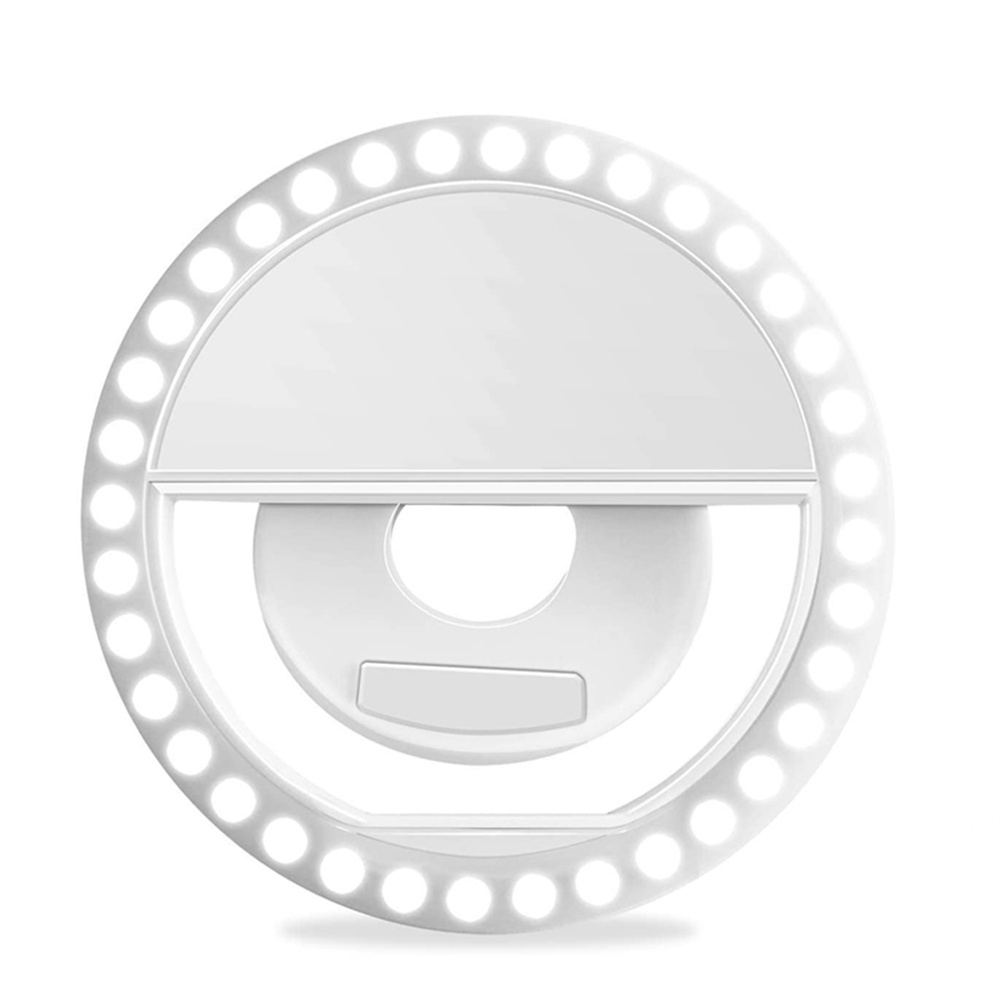 Photography Lighting Spotlight - USB Oplaadbare LED Selfie Ring Light