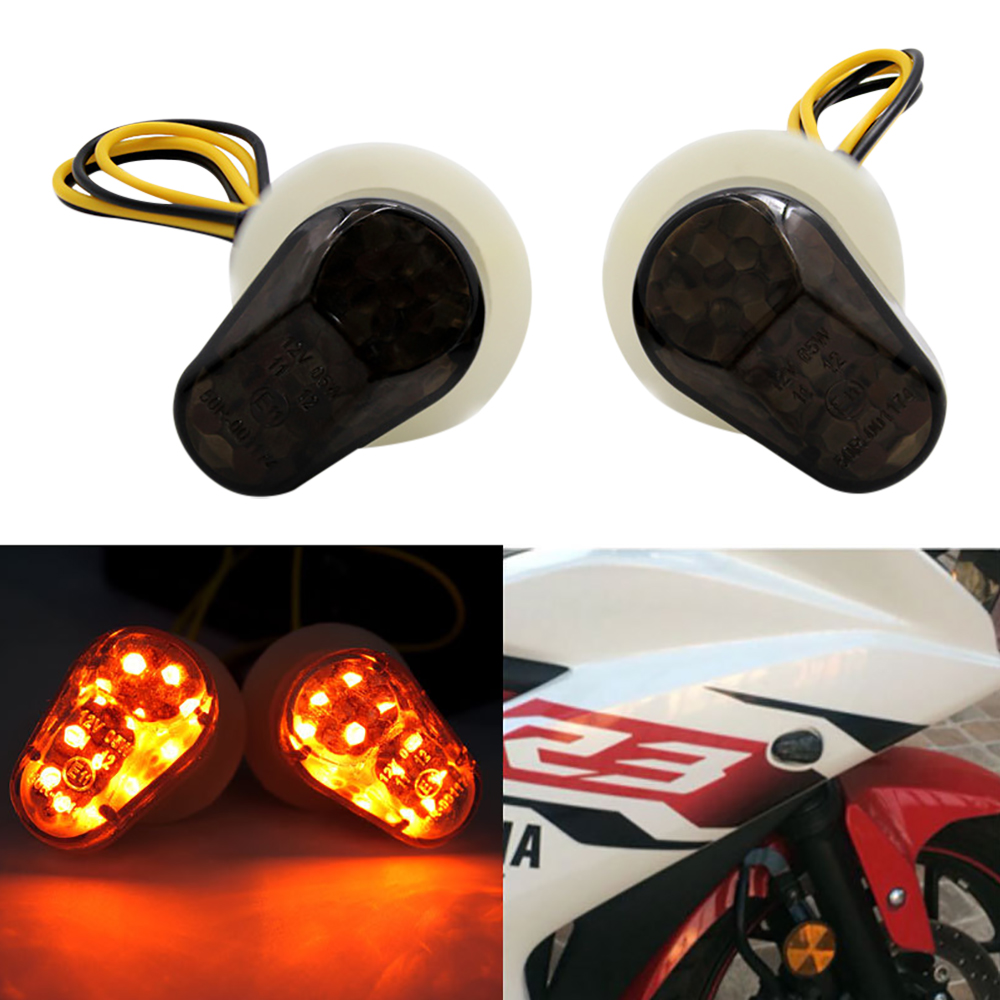 Photography Lighting Flash - 2 stuks Motorcycle Richtingaanwijzers LED Indicator