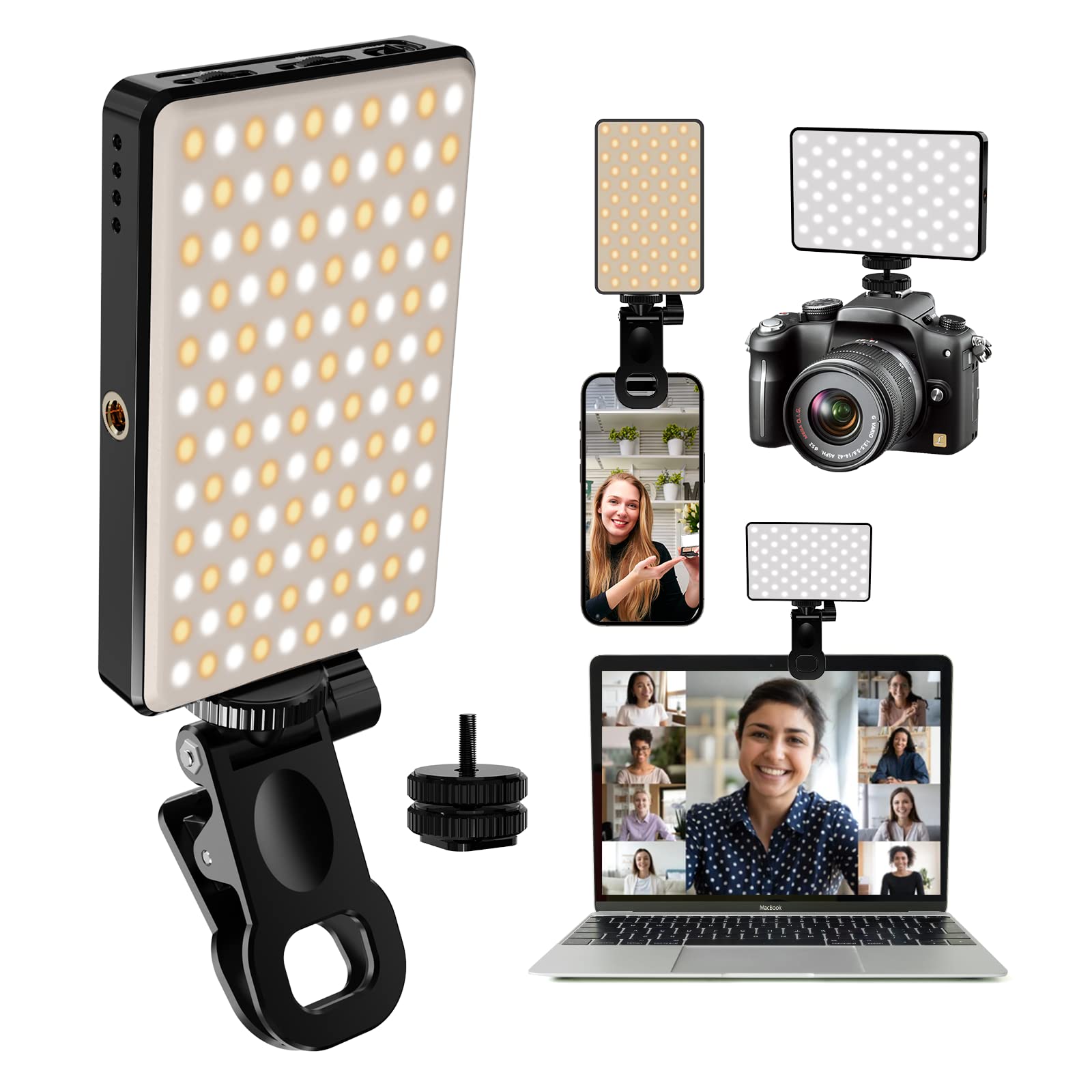Photography Lighting Overhead - LED Selfie Licht 3000 Mah 120