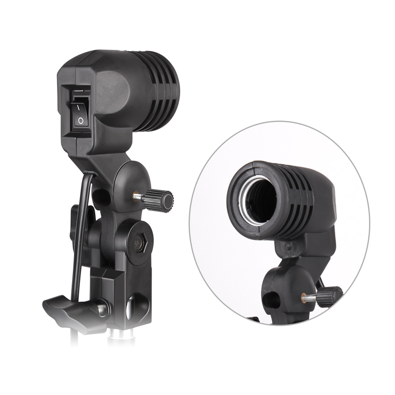 Photography Lighting With Umbrella - 1.8M Kabel Cord Gloeilamp Stand E26
