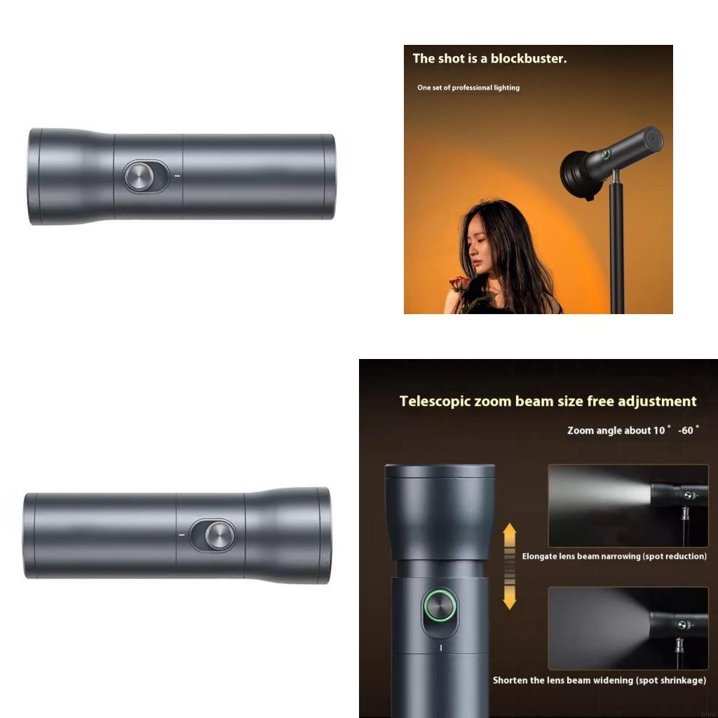 Photography Mobile Lighting - Variabele zoom telefoonlicht 10w videodichte LED