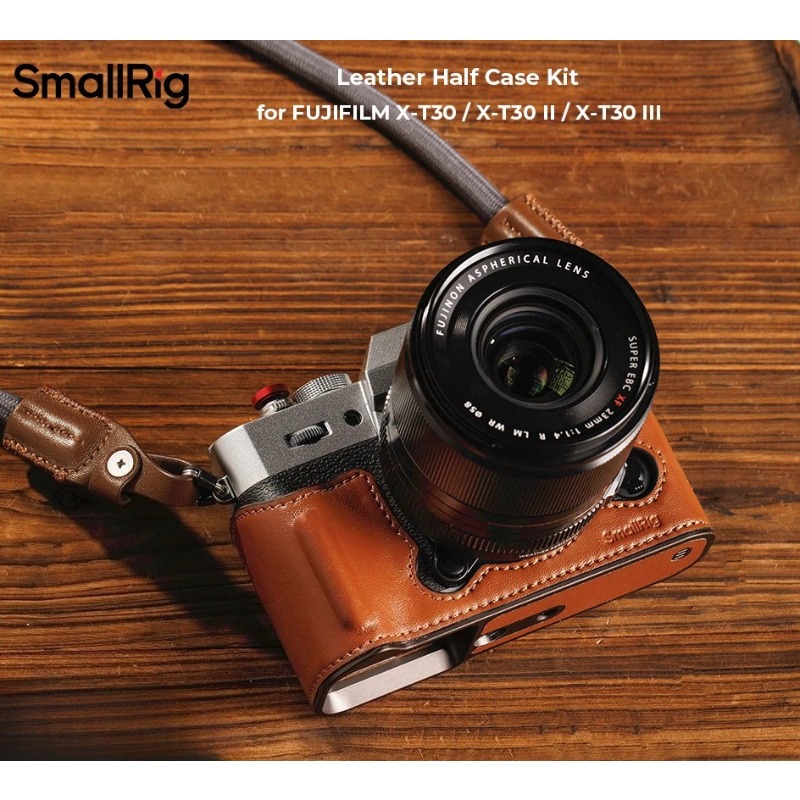 Fujifilm Camera X-T30 Ii - SmallRig lederen halve tas kit 5670