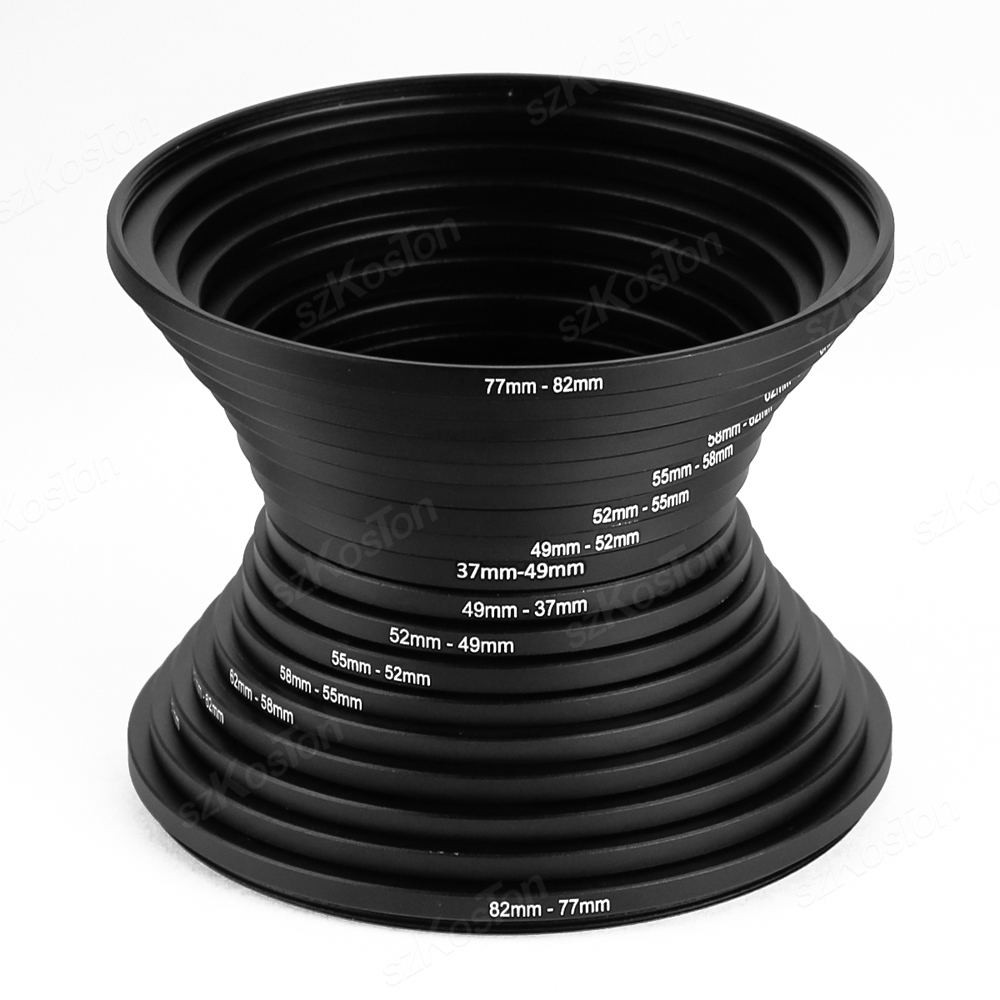 Macro Photography Lighting Kit - 18 stks Camera Lens Filter Step