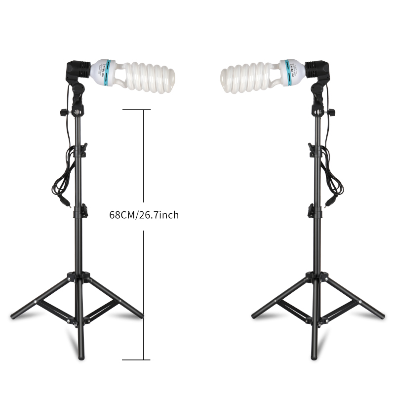Photography Lighting Kit Portable - 2 Stuk 135W 5500K Fotografie Verlichting
