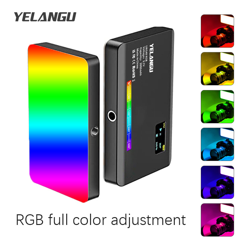 Photography Lighting Products - YELANGU RGB LED-videolamp W140 Cameralicht Full