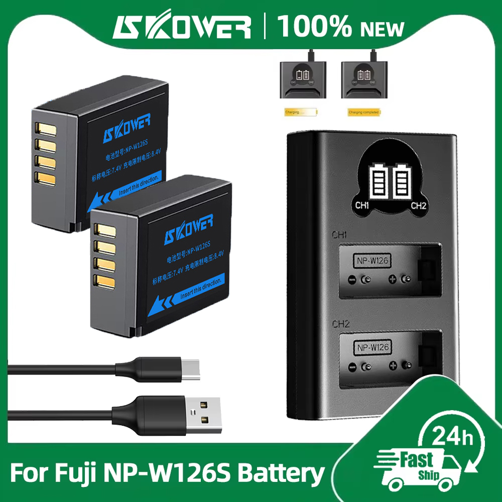 Fujifilm Camera X-T30 Ii - NP-W126S Batterij voor Fujifilm Camera X-A1/E2/T1/2/T3/T10/T20/T30/T30