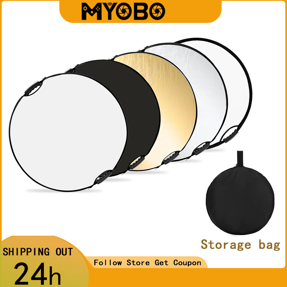 Photography Lightning - MYOBO Reflector Fotografie Opvouwbare Lichtreflector met