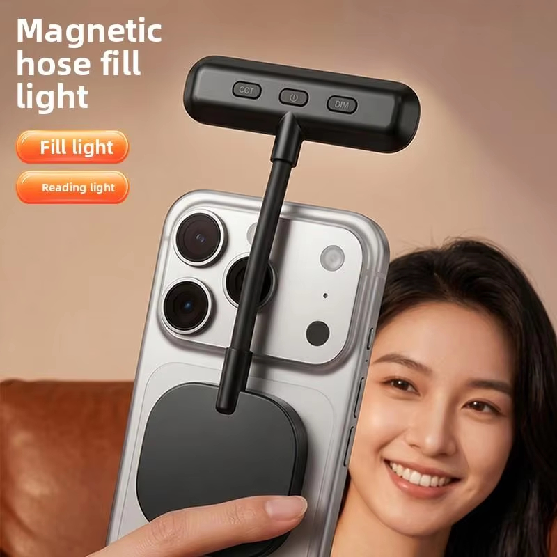 Photography Mobile Lighting - Magnetische mobiele telefoon invullicht, 3-kleurige draagbare
