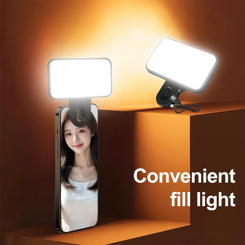 Photography Mobile Lighting - Mini Selfie Fill Light Oplaadbaar 3