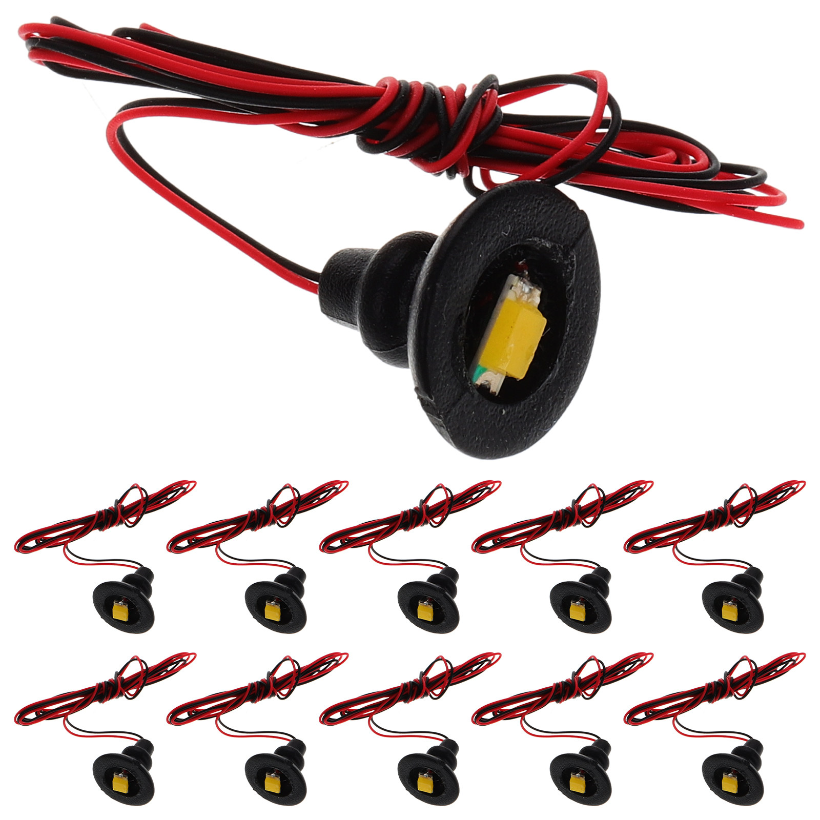 Photography Lighting Simulator Free - 12 stuks wandplafondlamp miniatuur LED-verlichting realistische