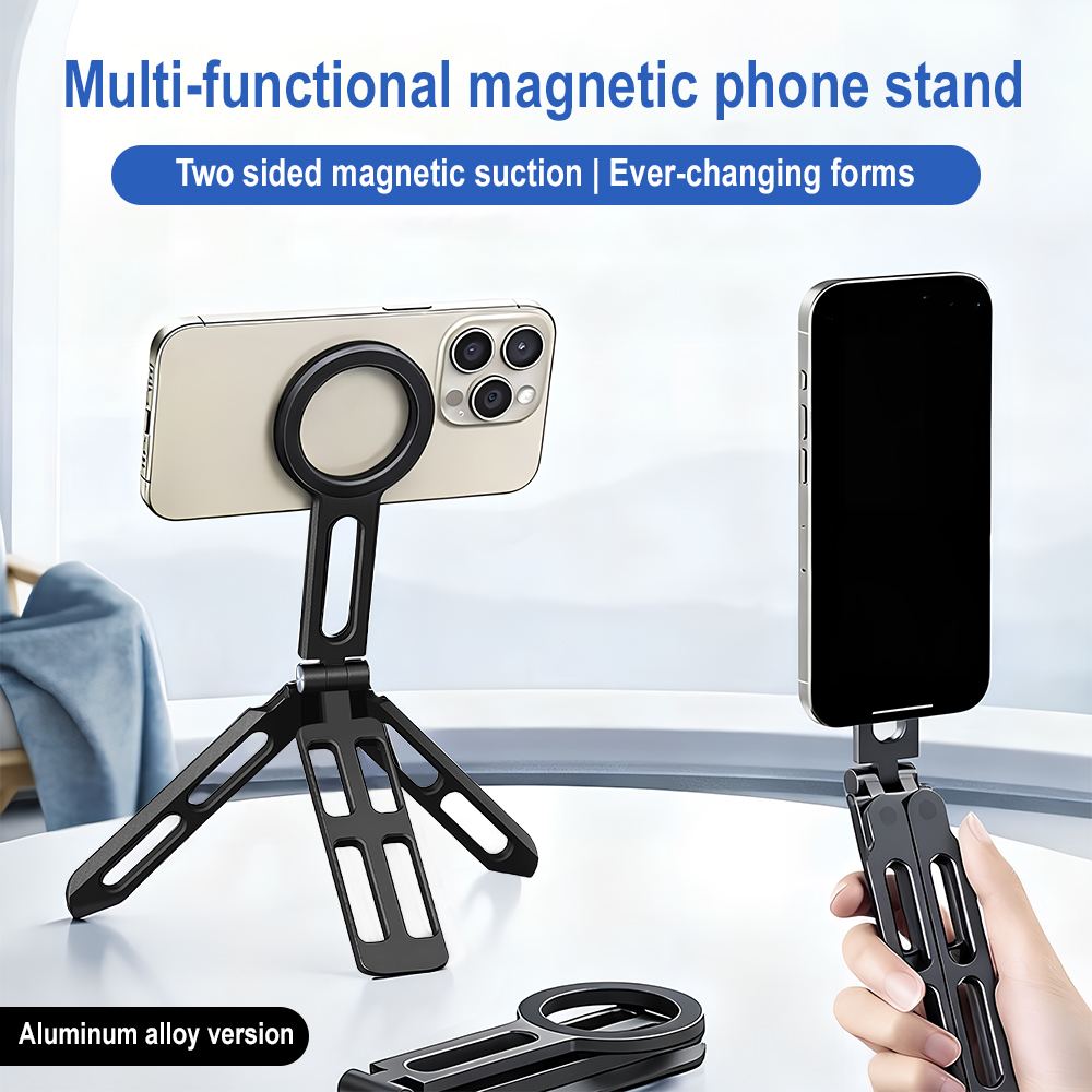 Photography Of Lighting - Magnetische telefoonhouder Vierassige 360° ° Draaibare