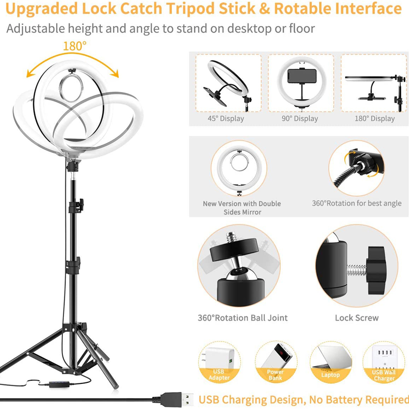 16/26/33cm Selfie Ring Licht F - Photography Lighting Overhead recensie en prijs