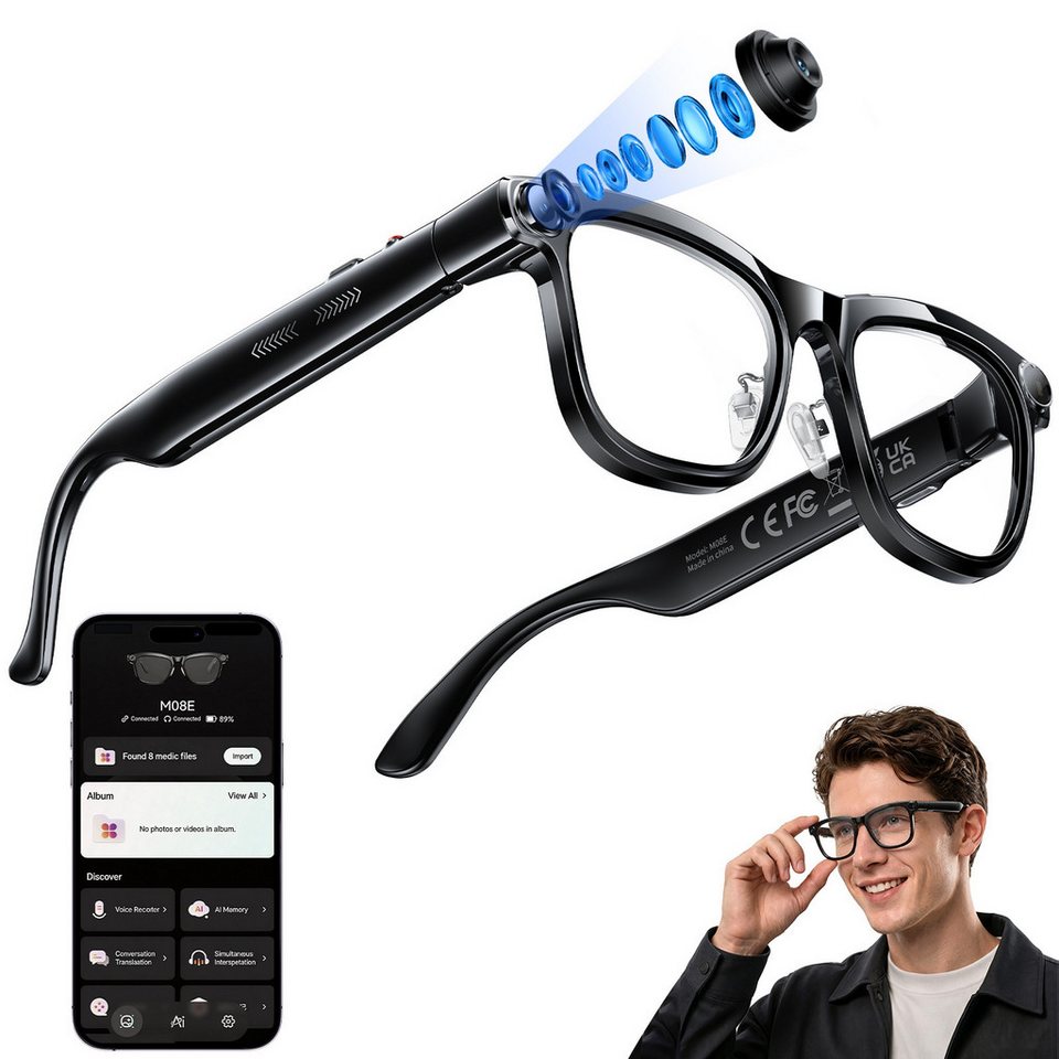 AI Smart Glasses met ChatGPT R - Photography Lighting Spotlight recensie en prijs