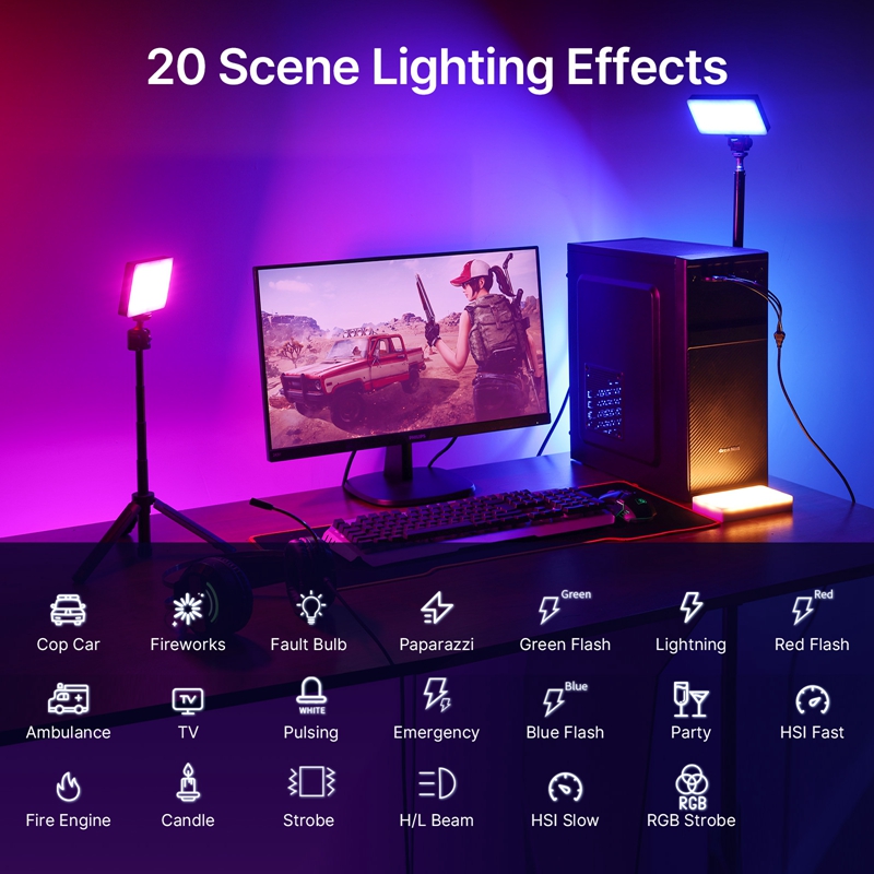ULANZI LT002 RGB Videolamp, Dr - Photography Lighting With Umbrella recensie en prijs