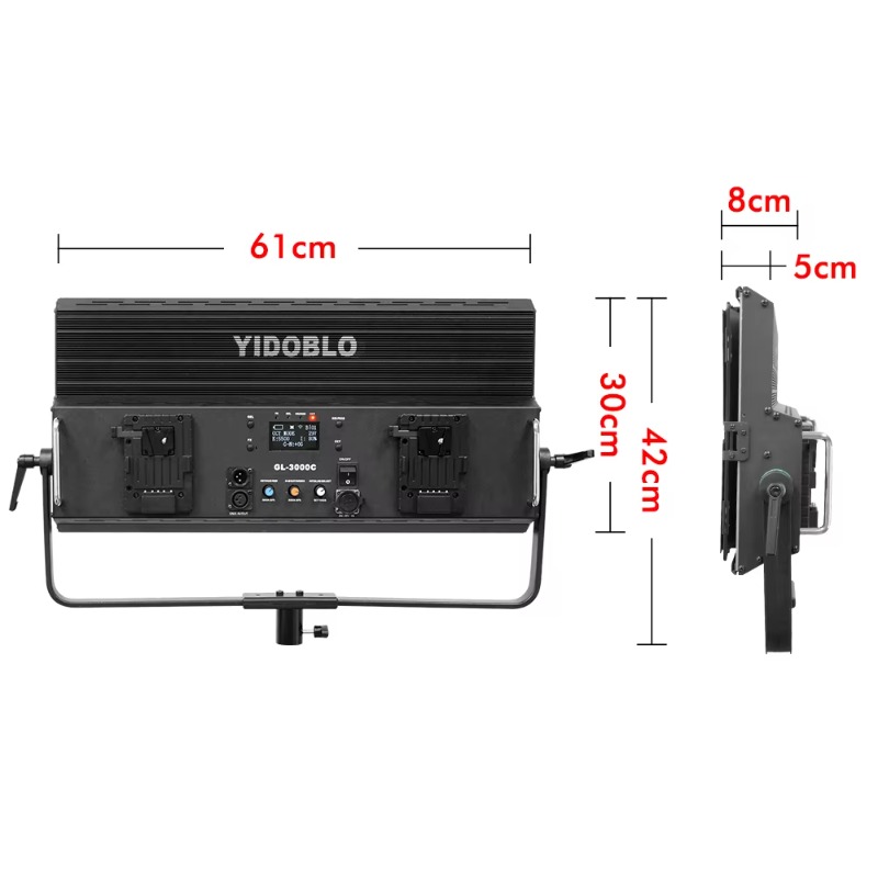 GL-3000C 300W RGBWW Fotografie - Photography Lighting Tools recensie en prijs