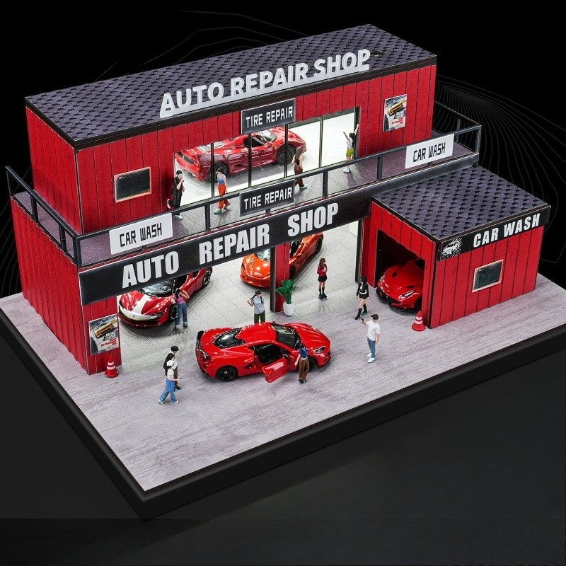 1:64 Meerlaagse containergarag - Photography Lighting Simulator Free recensie en prijs