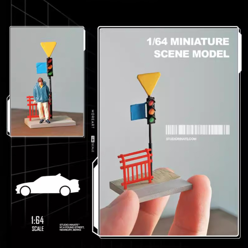 1:64 Simulatie Verkeerslicht R - Photography Lighting Simulator Free recensie en prijs