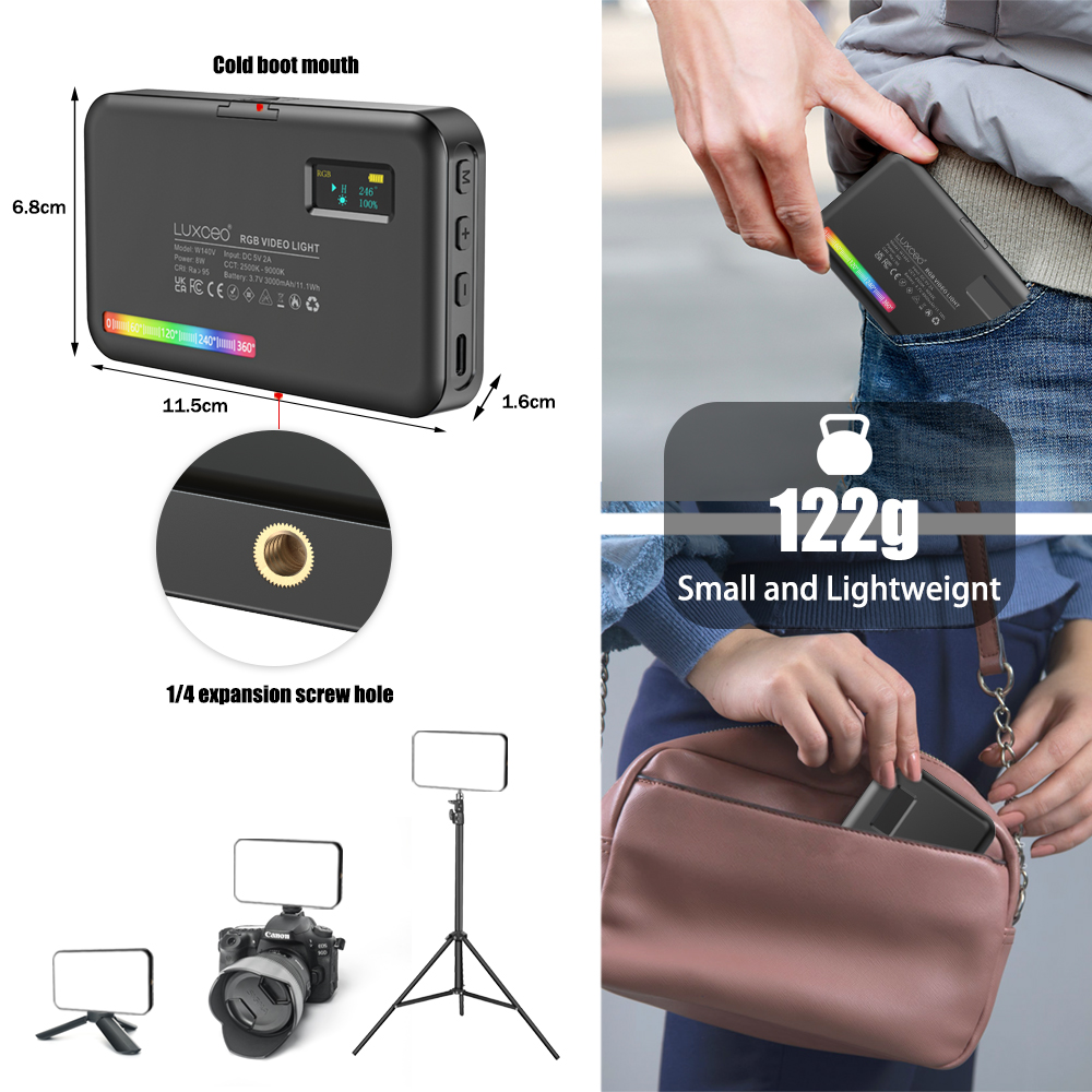 LUXCEO V10 PRO Videolicht RGB- - Photography Lighting With Umbrella recensie en prijs