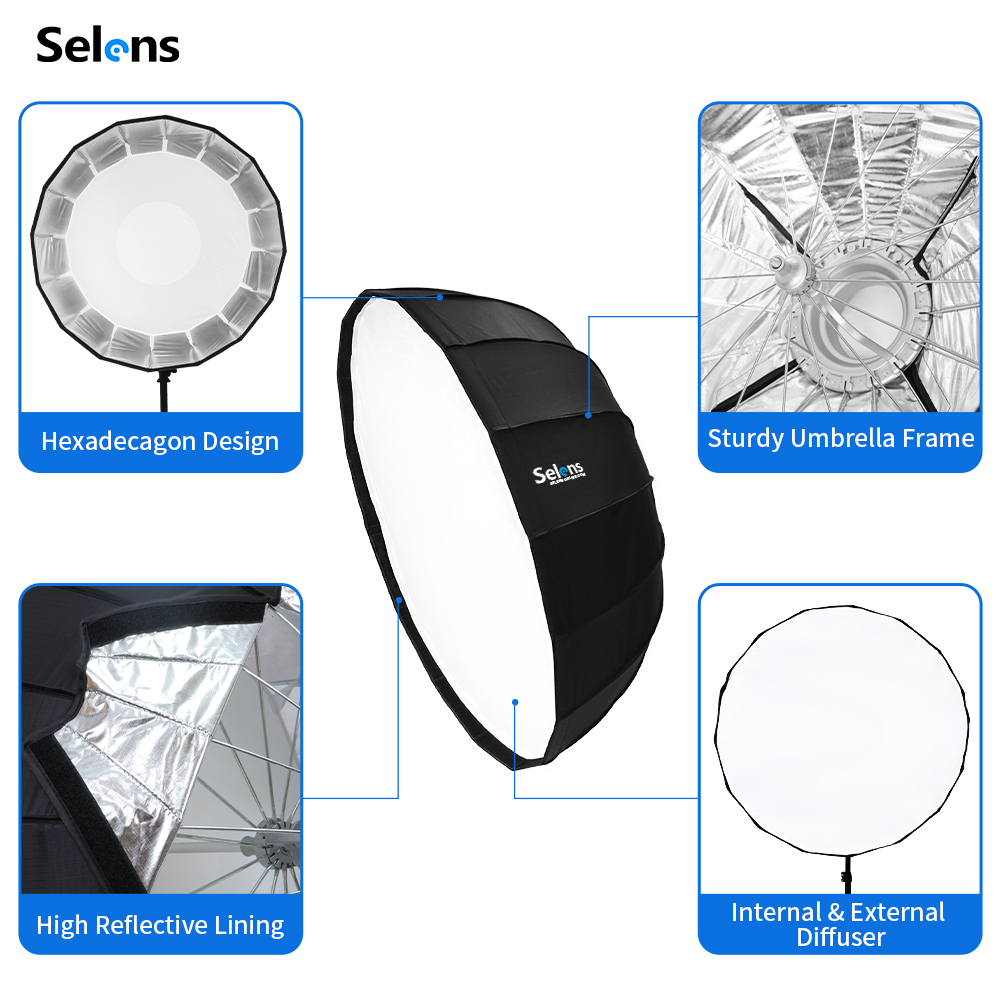Selens 85Cm Paraplu Radar Soft - Photography Lighting With Umbrella recensie en prijs