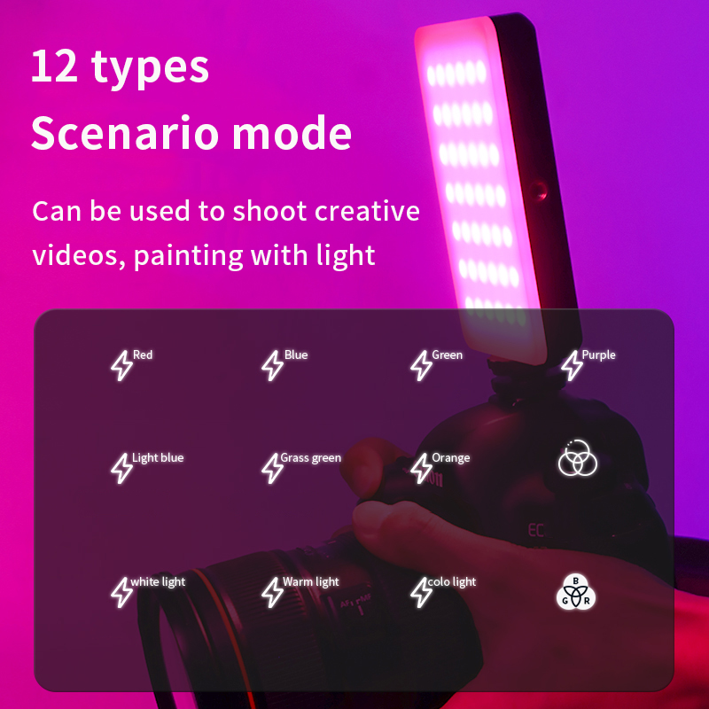 RGB-videolamp Draagbare LED-ca - Photography Lighting With Umbrella recensie en prijs