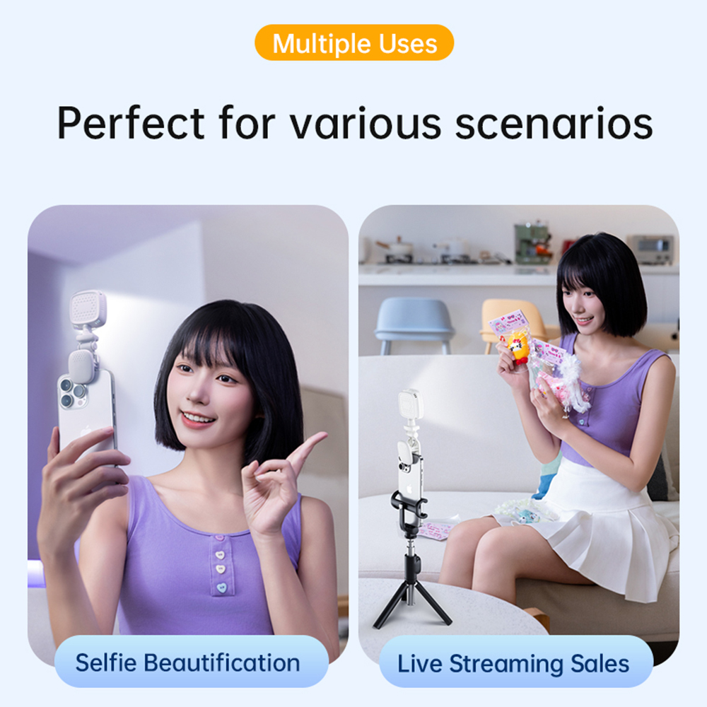 Draagbare LED Selfie Light Cam - Photography Lighting Spotlight recensie en prijs