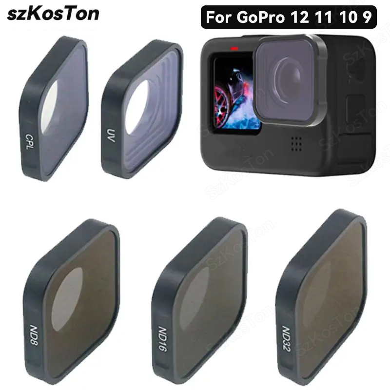 UV CPL ND8 ND16 ND32 Filter vo - Gopro Action Camera Hero 13 Black recensie en prijs