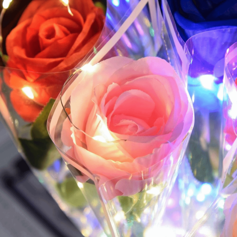 Gloeiende kunstmatige rozenblo - Photography Lighting Simulator Free recensie en prijs