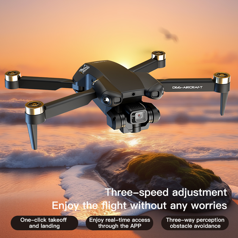 Mini D66 opvouwbare drone voor - Photography Lighting Position recensie en prijs