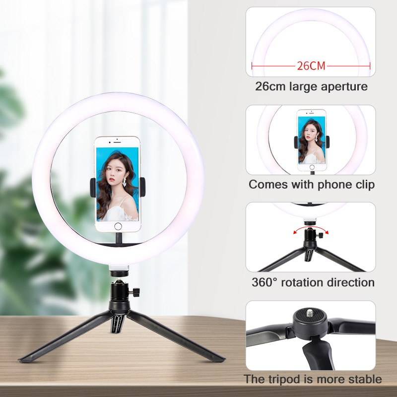 26 cm 10 inch Led Ring Selfie  - Photography Lighting Spotlight recensie en prijs