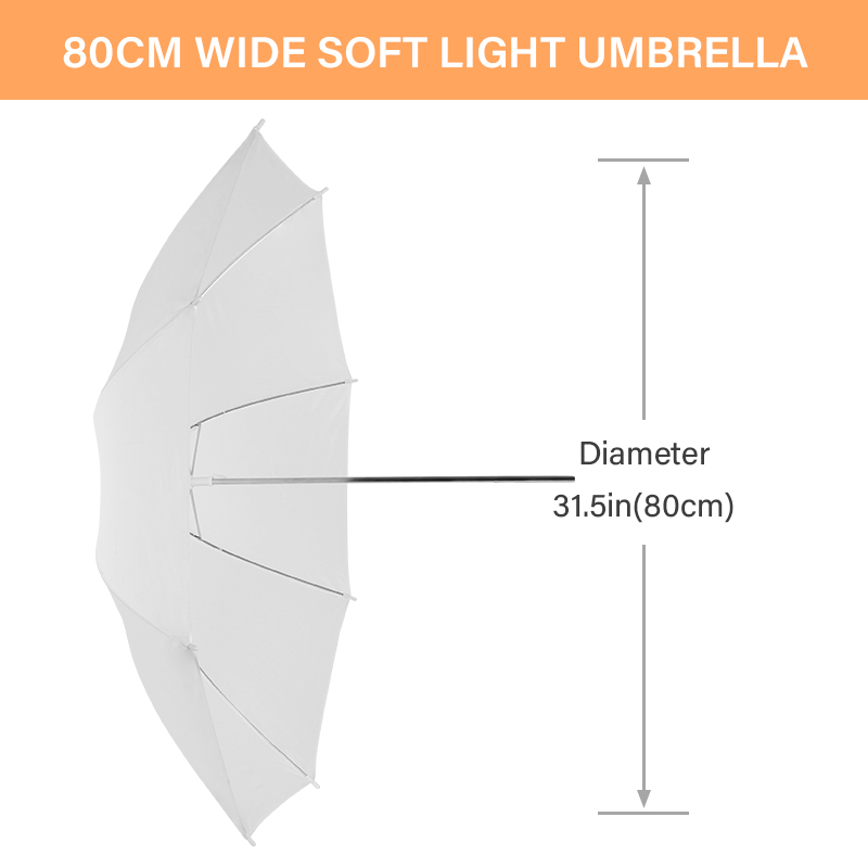 76 * 80cm X4 Transparante Witt - Photography Lighting With Umbrella recensie en prijs