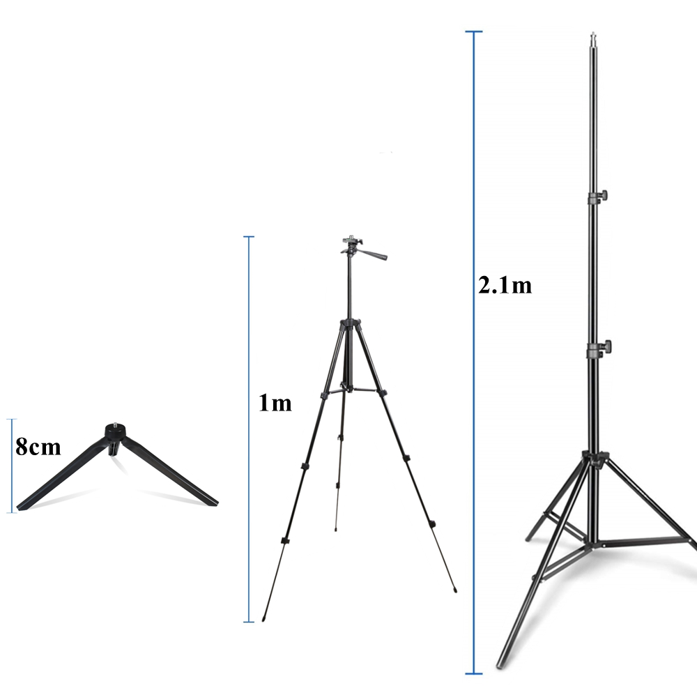 10 inch RGB Ringlamp met afsta - Photography Lighting With Umbrella recensie en prijs