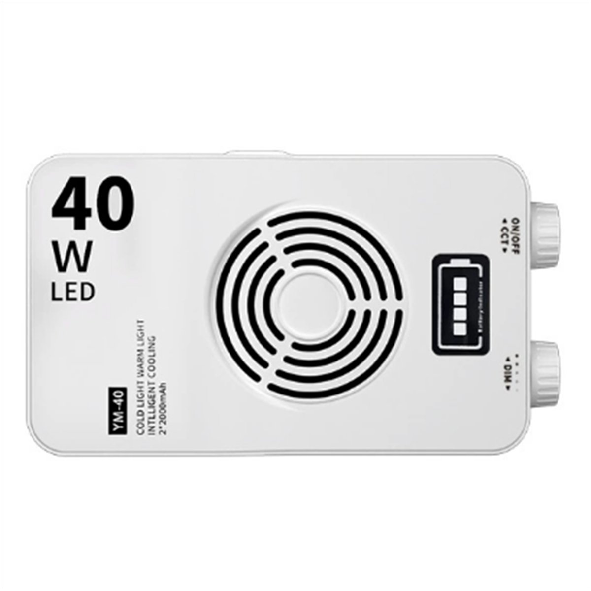【RELAXATIE】40W LED-zaklamp RGB - Photography Mobile Lighting recensie en prijs