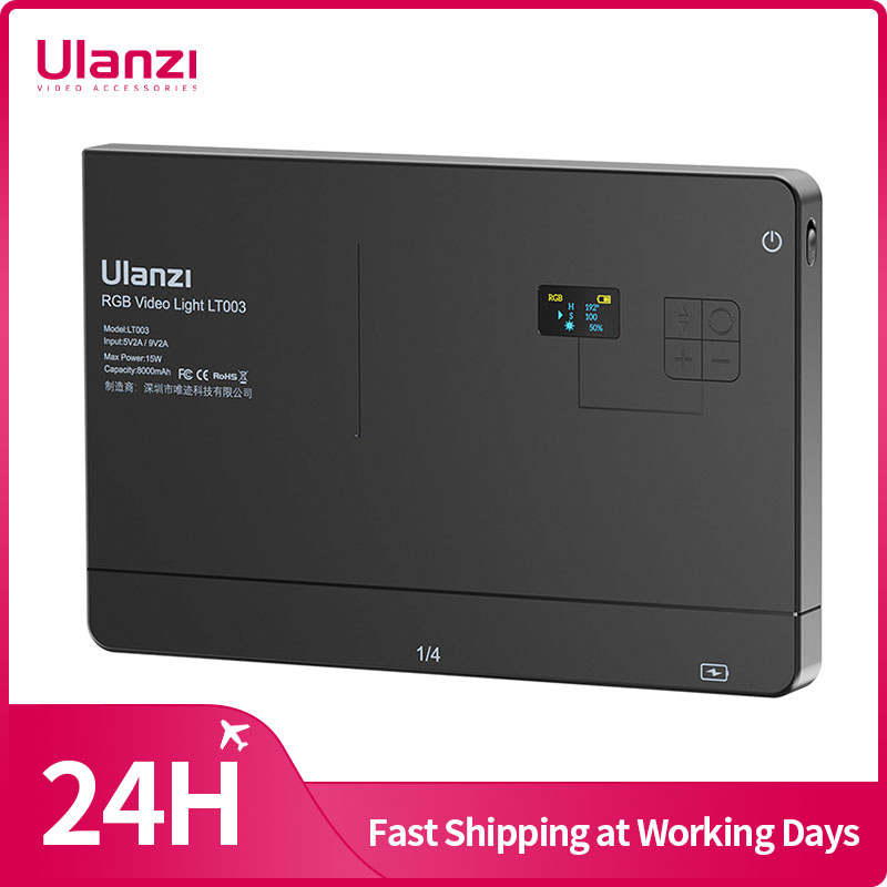 Ulanzi lt003 15w rgb video lic - Photography Lighting With Umbrella recensie en prijs