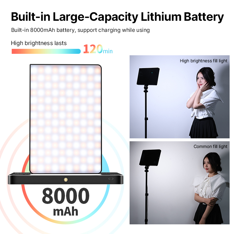 Ulanzi lt003 15w rgb video lic - Photography Lighting With Umbrella recensie en prijs
