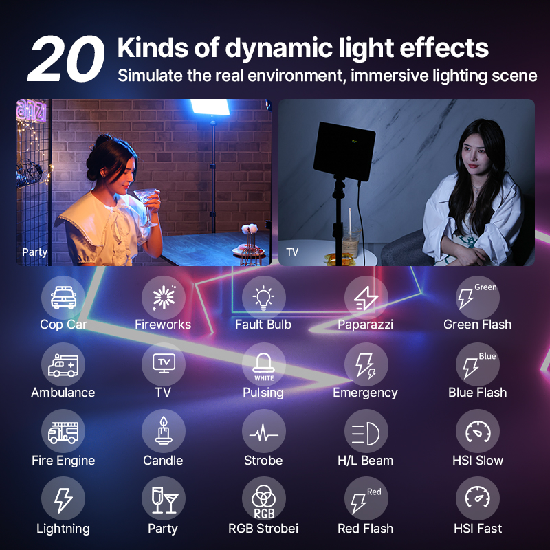 Ulanzi lt003 15w rgb video lic - Photography Lighting With Umbrella recensie en prijs