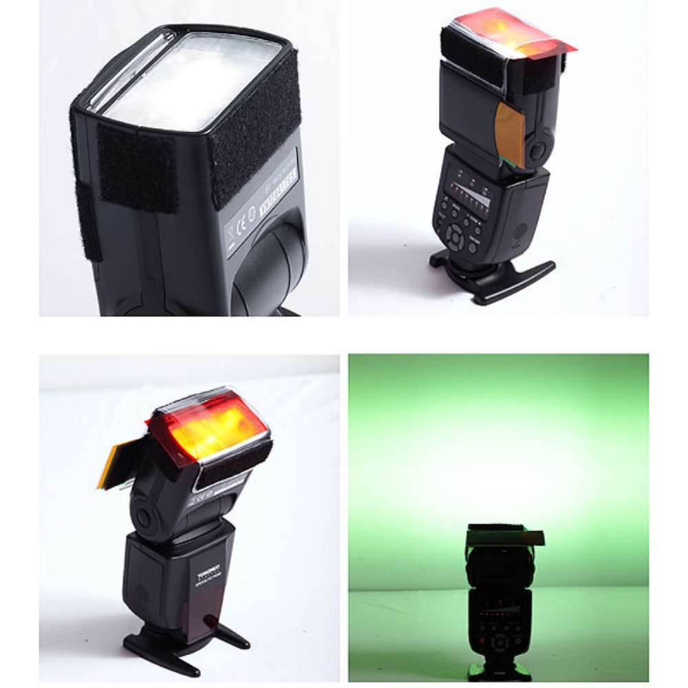 12 kleuren cameraflitsgels ver - Photography Lighting Flash recensie en prijs