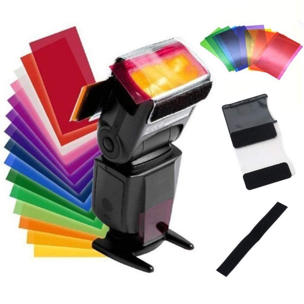 12 kleuren cameraflitsgels ver - Photography Lighting Flash recensie en prijs