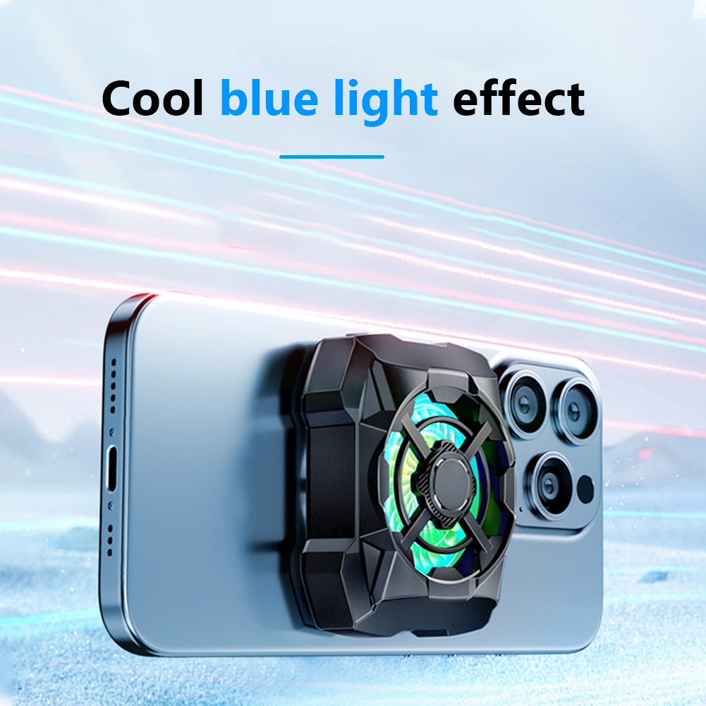 Telefoonkoeler met blauw licht - Photography Lighting Spotlight recensie en prijs