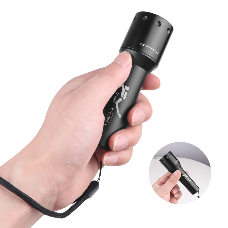Nieuwe T6 LED-duiklamp Lange a - Photography Of Lighting recensie en prijs