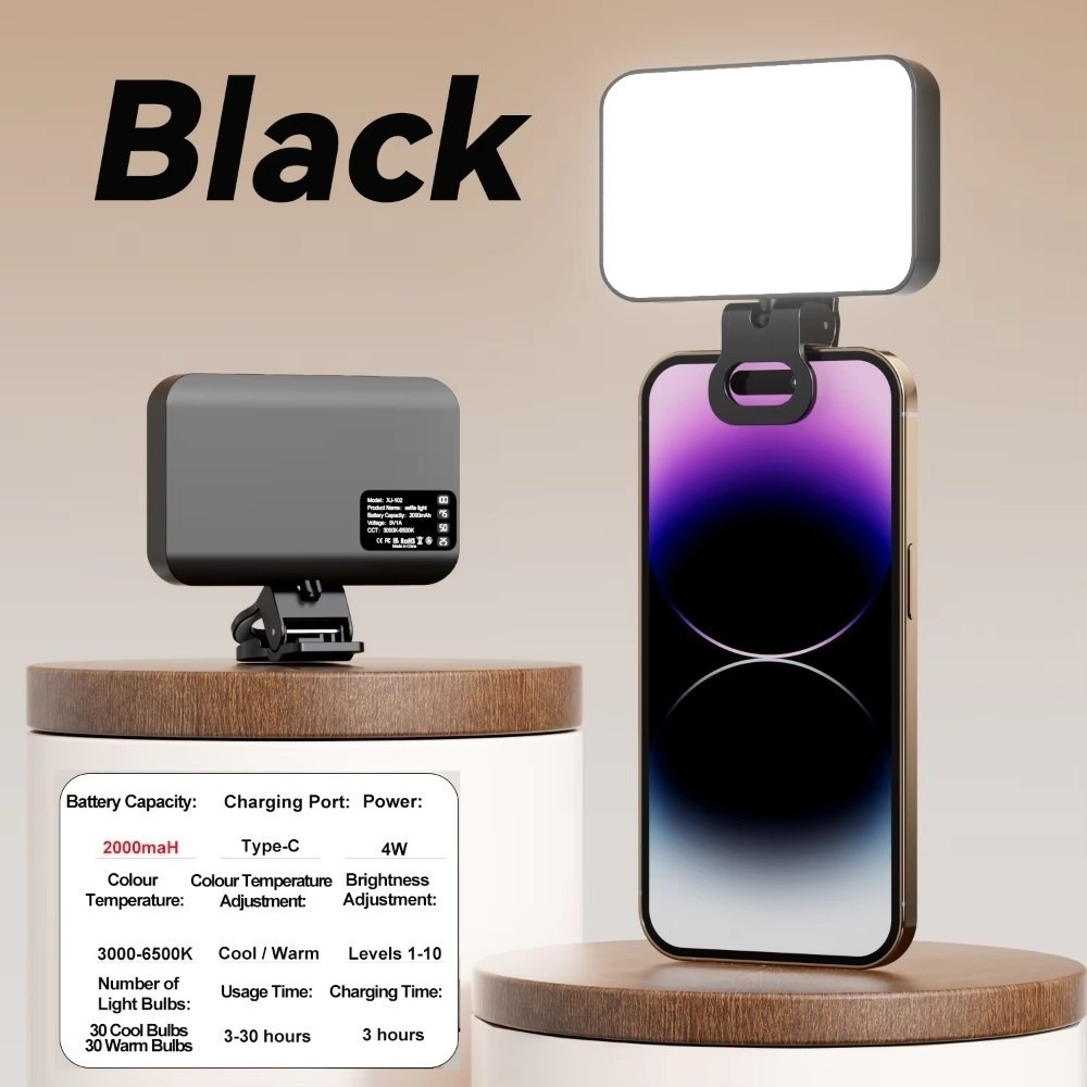 800/1000mAh LED Selfie-licht 3 - Photography Lighting Flash recensie en prijs