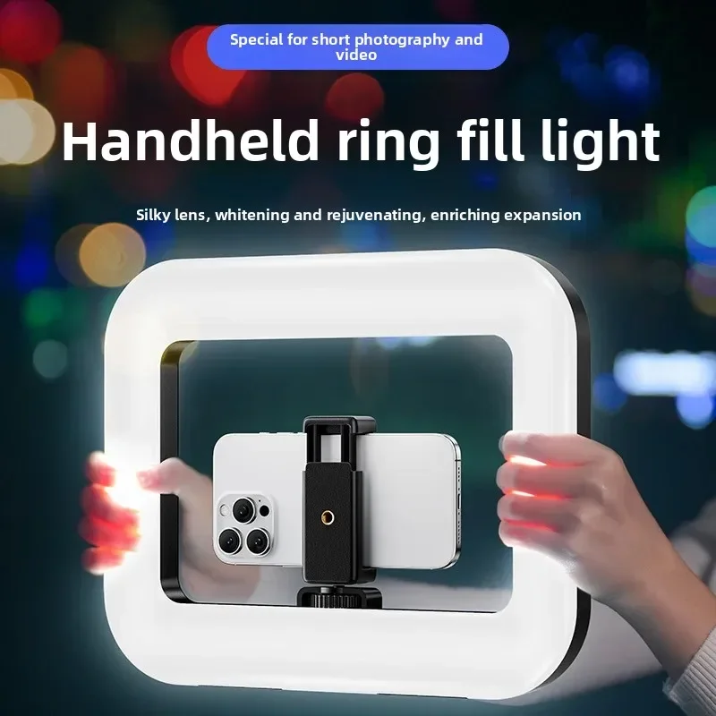 Draagbare handzame ring-LED-la - Photography Mobile Lighting recensie en prijs