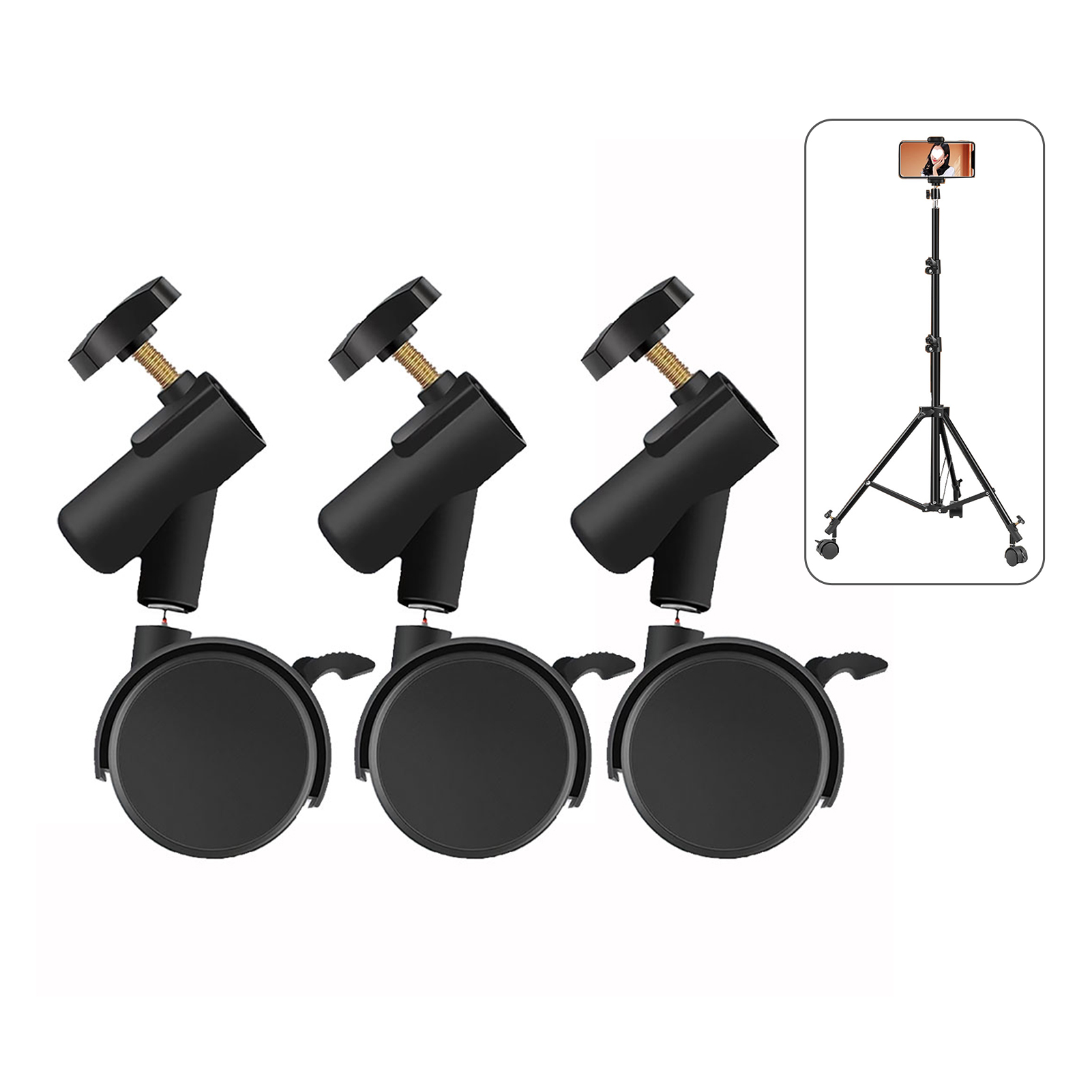 3 stks/set flexibele zwenkwiel - Photography Lighting Tools recensie en prijs